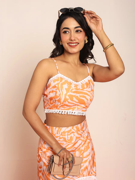 Detailed tube top