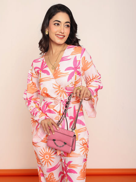Printed wrap around top