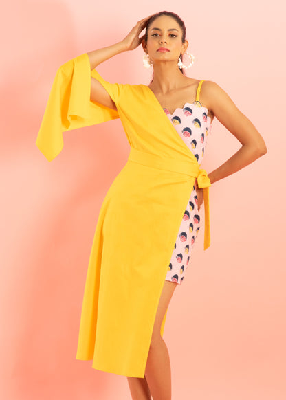 Cape Sleeve Wrap Around