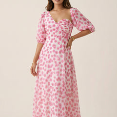Floral Three-Piece Maxi Set