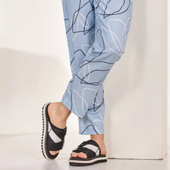 Cotton blended trouser