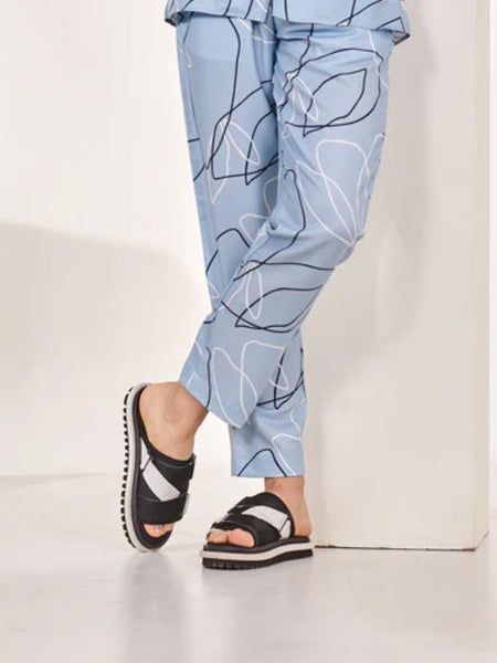Cotton blended trouser