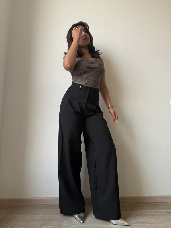 Women High Rise Smart Fit Korean Pants
