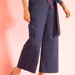 Wrap Around Wide Leg Trouser