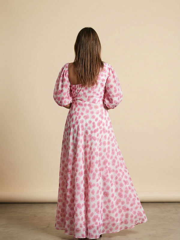 Floral Three-Piece Maxi Set