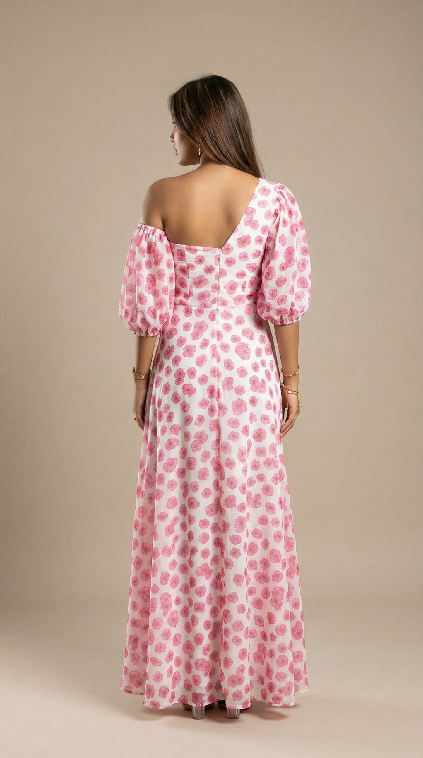Floral Three-Piece Maxi Set