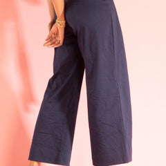 Wrap Around Wide Leg Trouser
