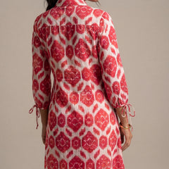 Printed Shirt Dress