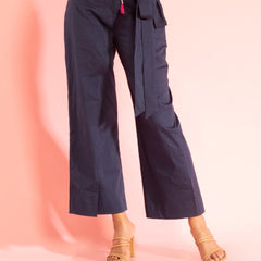 Wrap Around Wide Leg Trouser