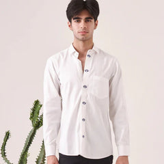 Evil Eye Embroidered Shirt