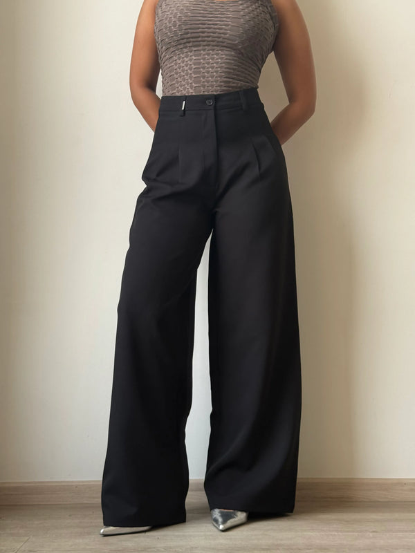 Women High Rise Smart Fit Korean Pants
