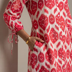 Printed Shirt Dress