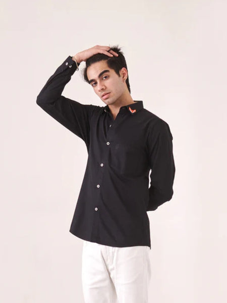 Fox Embroidered Shirt