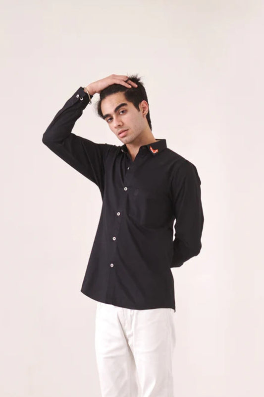 Fox Embroidered Shirt