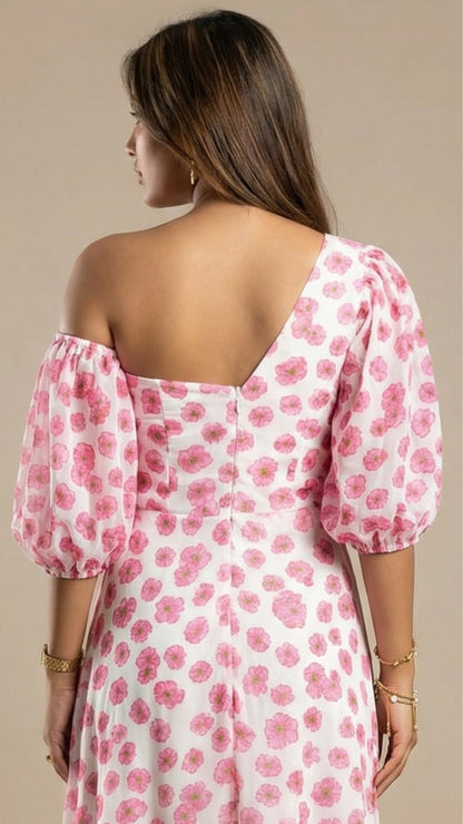 Floral Three-Piece Maxi Set