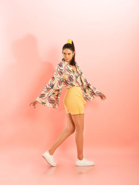 Flared Sleeve Shirt