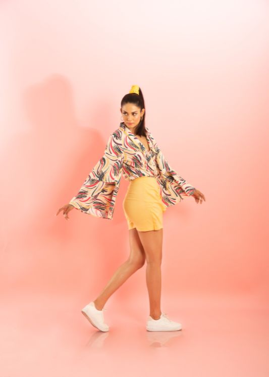 Flared Sleeve Shirt