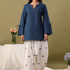 Pure Cotton Kurti with Farshi Salwar