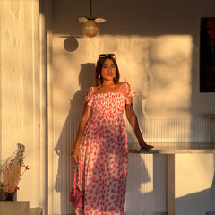 Floral Printed Maxi Dress
