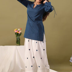 Pure Cotton Kurti with Farshi Salwar