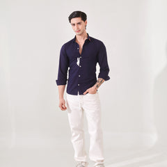 Rabbit Embroidered Shirt