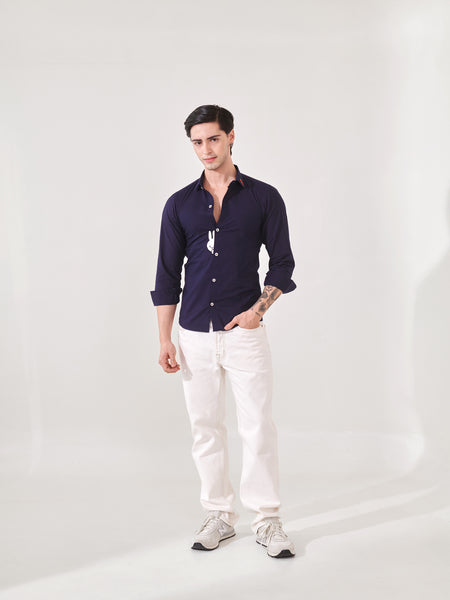 Rabbit Embroidered Shirt