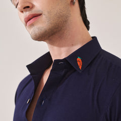 Rabbit Embroidered Shirt