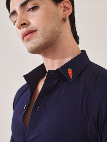 Rabbit Embroidered Shirt
