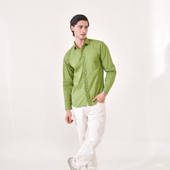 Sheep Embroidered Shirt