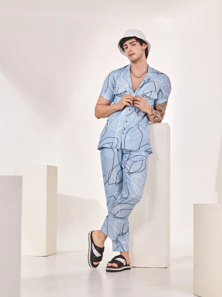 Cotton blended trouser