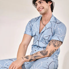Cotton blended shirt