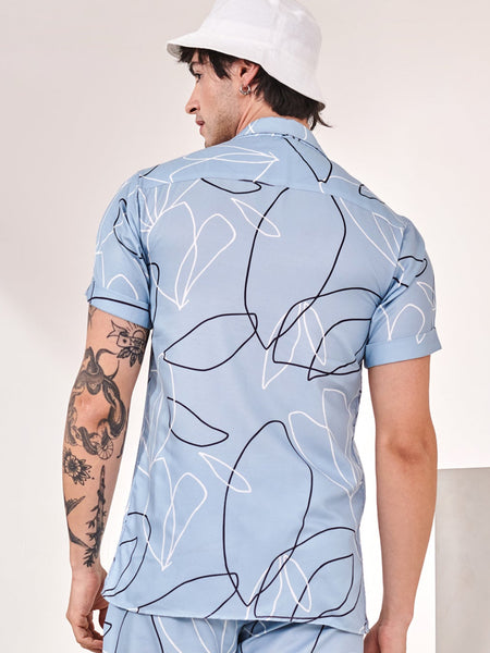 Cotton blended shirt