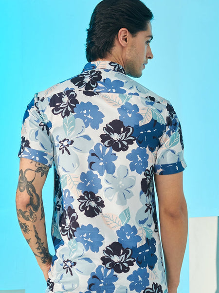 Floral printed shirt