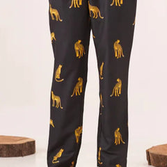 Leapard print trouser