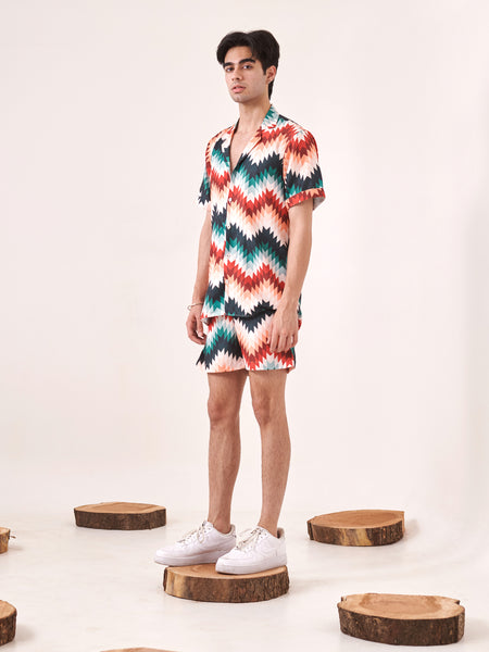 Zig-Zag Print Co-ord Set