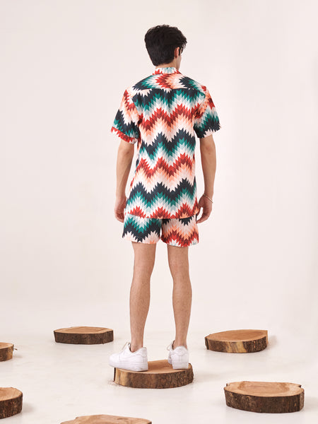 Zig-Zag Print Co-ord Set