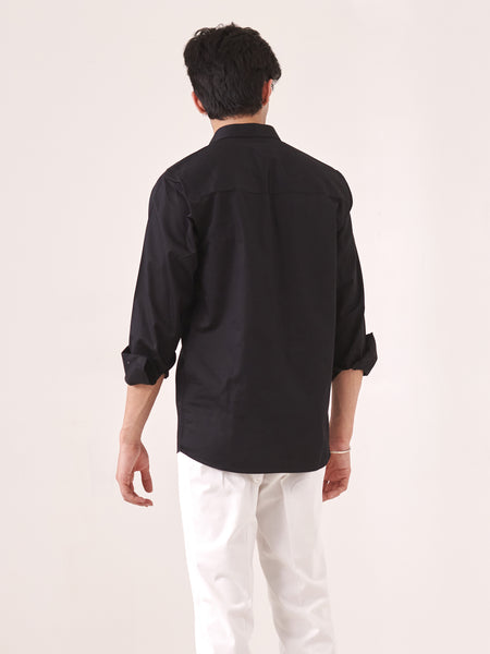 Lion Embroidered Shirt