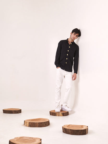 Omelette Embroidered Shirt
