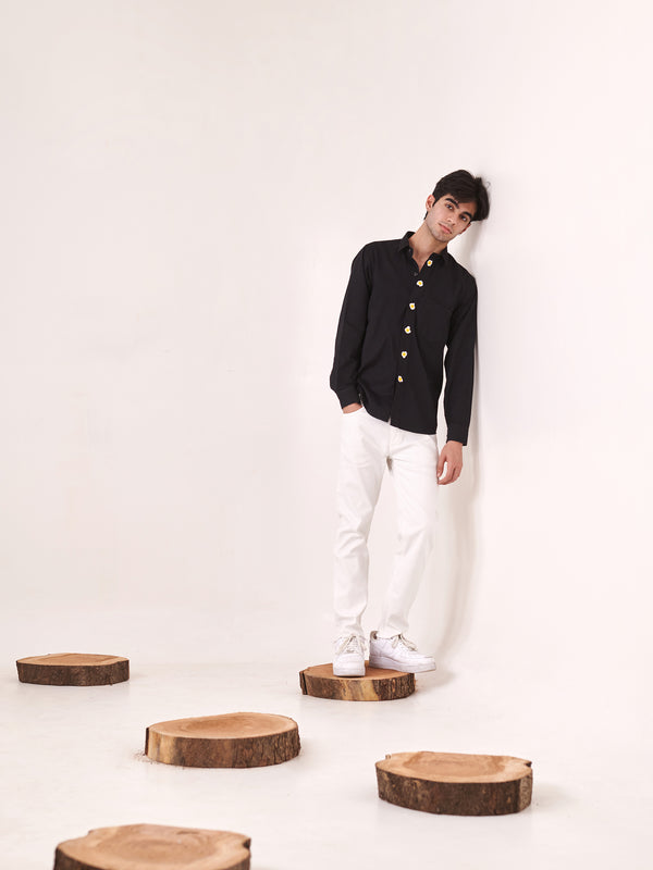Omelette Embroidered Shirt