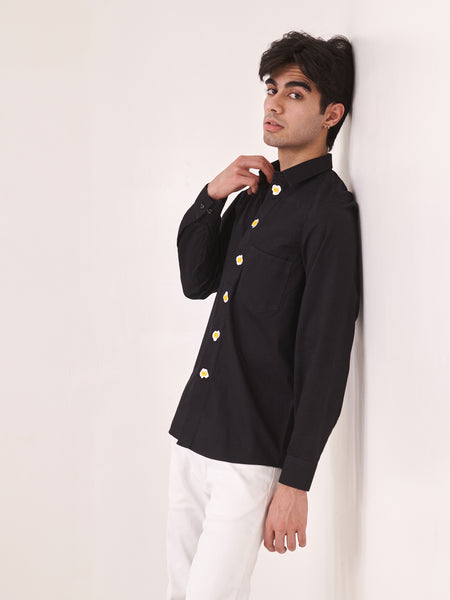 Omelette Embroidered Shirt