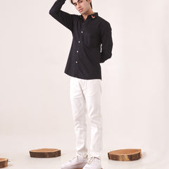 Fox Embroidered Shirt