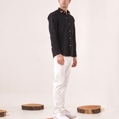 Fox Embroidered Shirt
