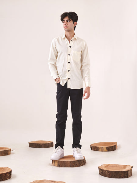 Bee Embroidered Shirt