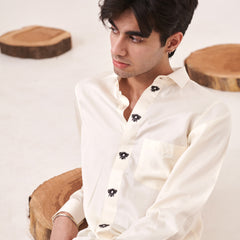 Bee Embroidered Shirt