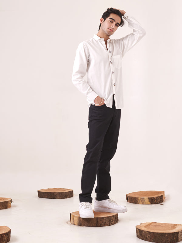 Penguin Embroidered Shirt