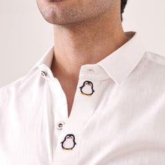 Penguin Embroidered Shirt