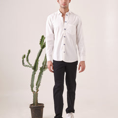 Evil Eye Embroidered Shirt