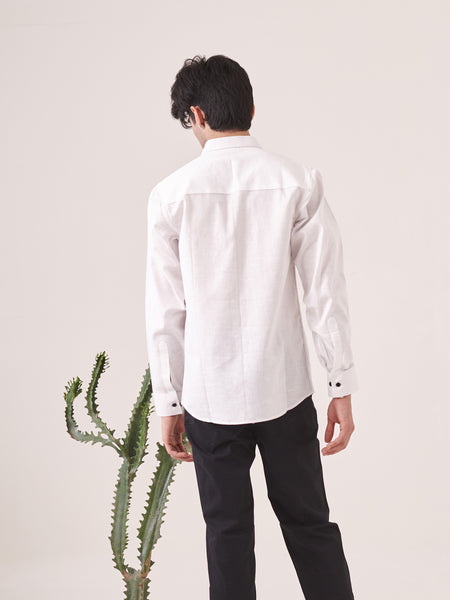 Evil Eye Embroidered Shirt