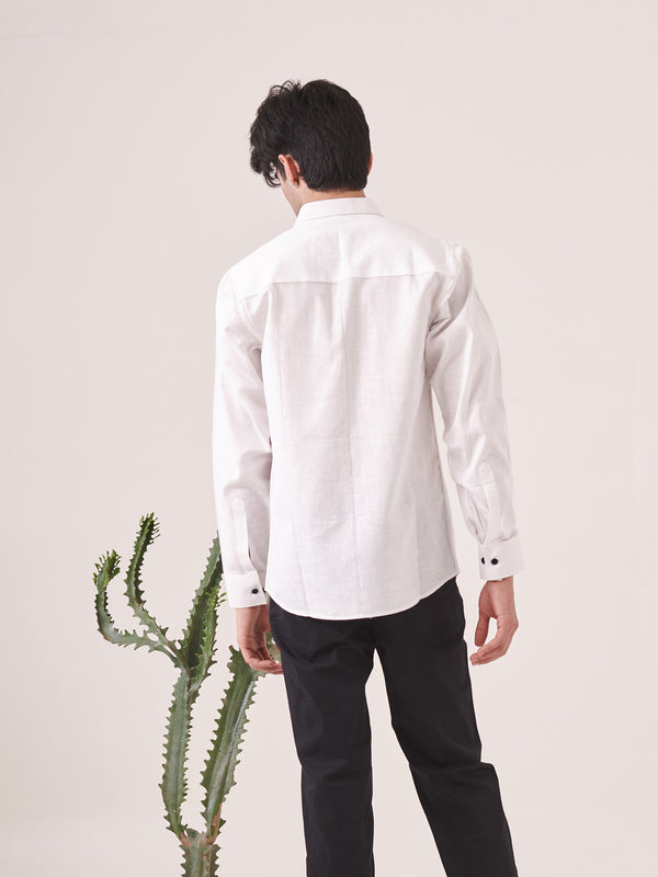 Evil Eye Embroidered Shirt