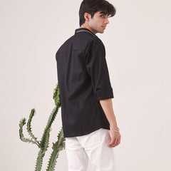 Face Embroidered Shirt